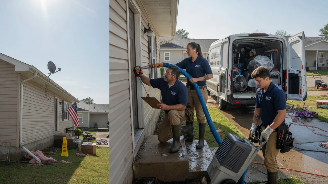 Ceiling Water Damage Restoration in Mayer, MN near me